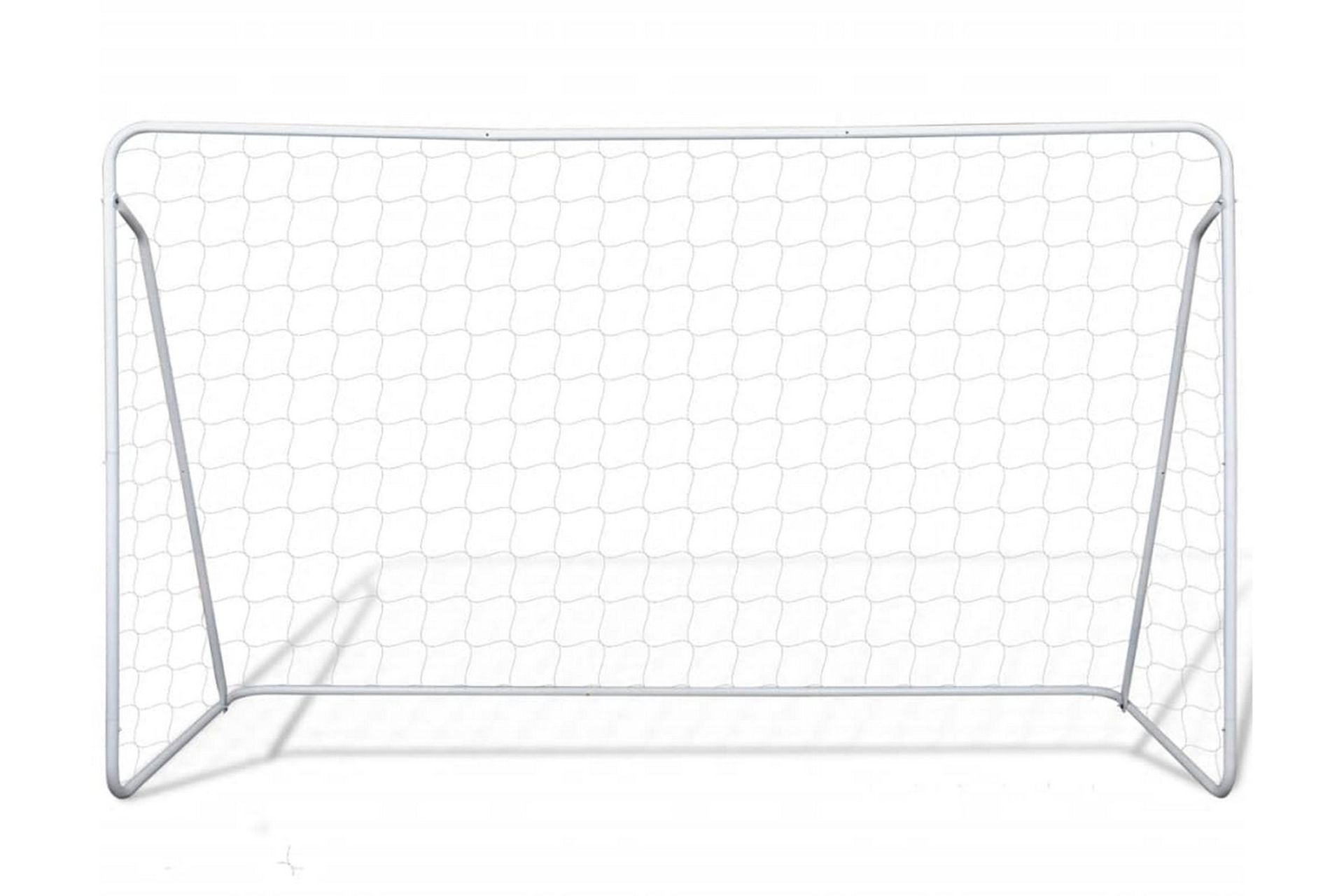 Fotballmål med nett 240 x 90 x 150 cm høykvalitets stål - Sport & fritid - Lek & sport - Utendørs spill