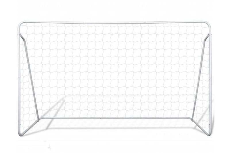 Fotballmål med nett 240 x 90 x 150 cm høykvalitets stål - Sport & fritid - Lek & sport - Utendørs spill