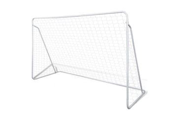 Fotballmål stål 2 stk 240x90x150 cm - Sport & fritid - Lek & sport - Utendørs spill