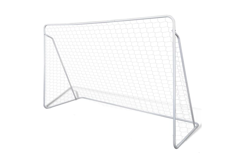 Fotballmål stål 2 stk 240x90x150 cm - Sport & fritid - Lek & sport - Utendørs spill