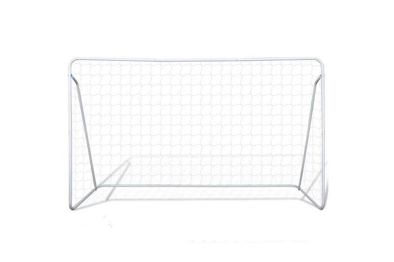 Fotballmål stål 2 stk 240x90x150 cm - Sport & fritid - Lek & sport - Utendørs spill