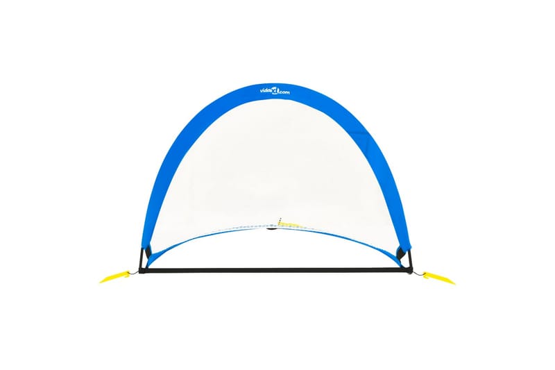 Fotballmålsett for barn med oppbevaringspose 119x82x84,5 cm - Blå - Sport & fritid - Lek & sport - Utendørs spill