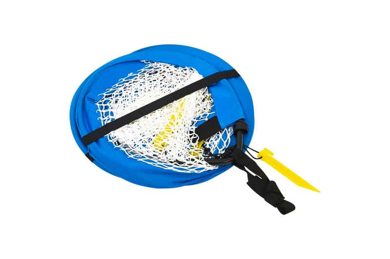Fotballmålsett for barn med oppbevaringspose 119x82x84,5 cm - Blå - Sport & fritid - Lek & sport - Utendørs spill