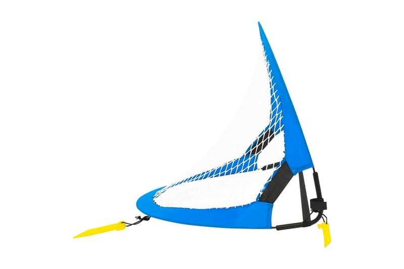 Fotballmålsett for barn med oppbevaringspose 75,5x46x48 cm - Blå - Sport & fritid - Lek & sport - Utendørs spill