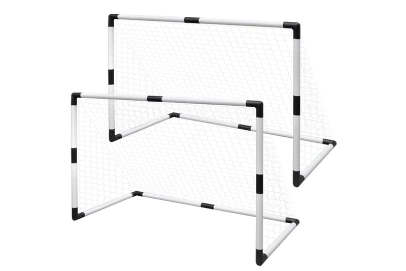 Mini Fotballmål Nett Sett for Barn, 2 stk, 91,5 x 48 x 61 cm - Sport & fritid - Lek & sport - Utendørs spill