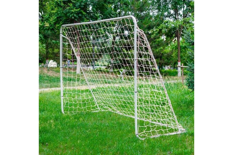 Prosport Fotballmål 366x183x122 cm - Hvit - Sport & fritid - Lek & sport - Utendørs spill