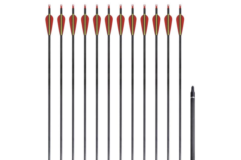 Standard compound bue piler 30 (76,2cm) 0,76cm 12stk - Sport & fritid - Lek & sport - Utendørs spill
