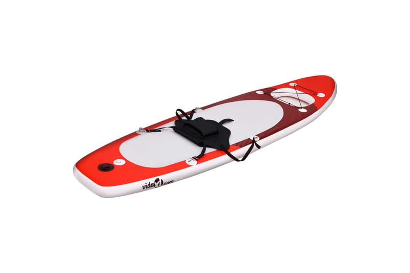 Oppblåsbart padlebrettsett rød 360x81x10 cm - Rød - Sport & fritid - Lek & sport - Vannsport & vannlek