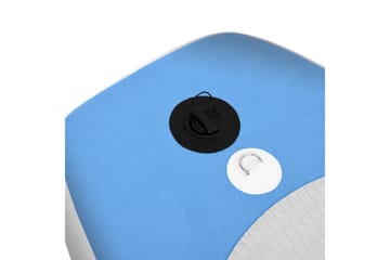 Oppblåsbart padlebrettsett havblå 360x81x10 cm - Blå - Sport & fritid - Lek & sport - Vannsport & vannlek
