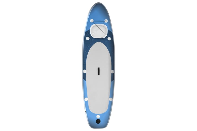 Oppblåsbart padlebrettsett havblå 300x76x10 cm - Blå - Sport & fritid - Lek & sport - Vannsport & vannlek