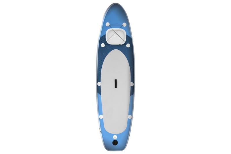 Oppblåsbart padlebrettsett havblå 330x76x10 cm - Blå - Sport & fritid - Lek & sport - Vannsport & vannlek