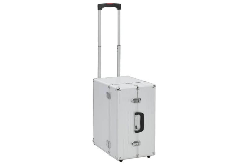 Pilotkoffert 47x39x27 cm sølv aluminium - Silver - Sport & fritid - Reisetilbehør