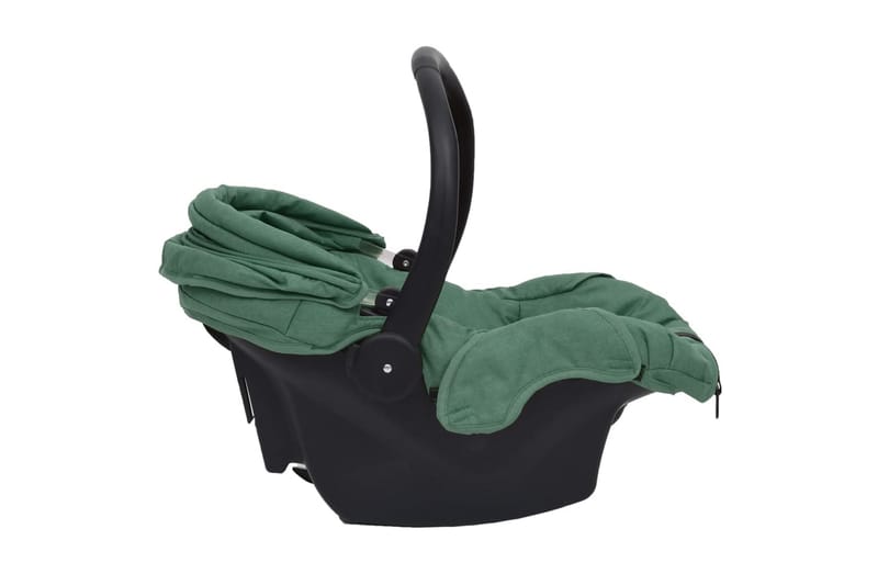 Barnebilsete grønn 42x65x57 cm - grønn - Bilstol baby