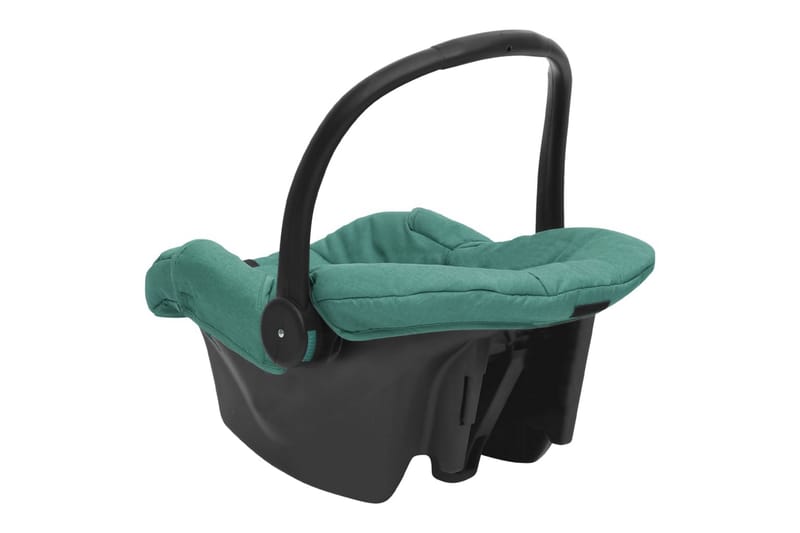 Barnebilsete grønn 42x65x57 cm - grønn - Bilstol baby