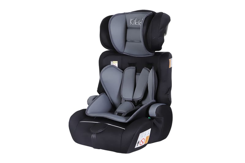 Kikid Bilsete Basic R129 76-105 cm - Grå - Sport & fritid - Til barn - Bilseter & babysete