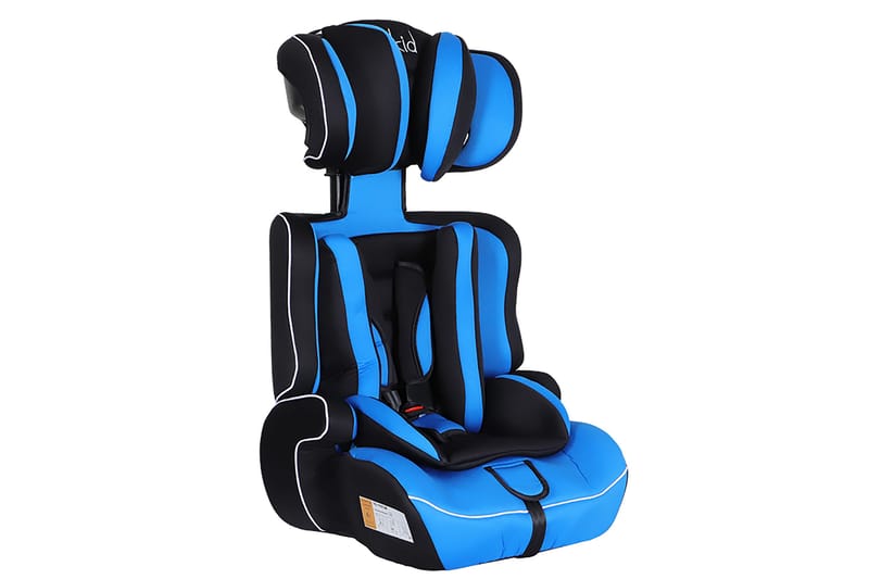 Kikid Bilsete Basic R129 76-105 cm - Svart/Blå - Sport & fritid - Til barn - Bilseter & babysete