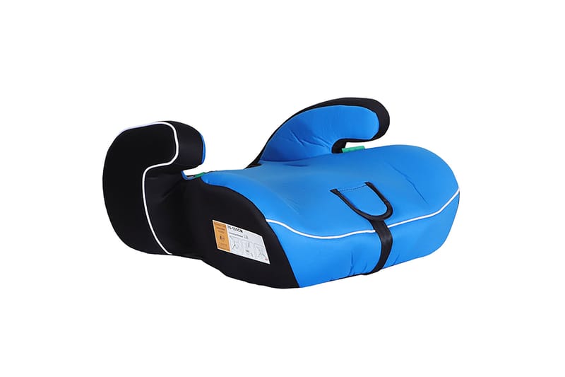 Kikid Bilsete Basic R129 76-105 cm - Svart/Blå - Sport & fritid - Til barn - Bilseter & babysete