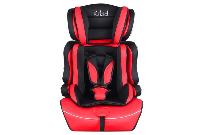 Kikid Bilsete Basic R129 76-105 cm - Svart/Oransje - Sport & fritid - Til barn - Bilseter & babysete
