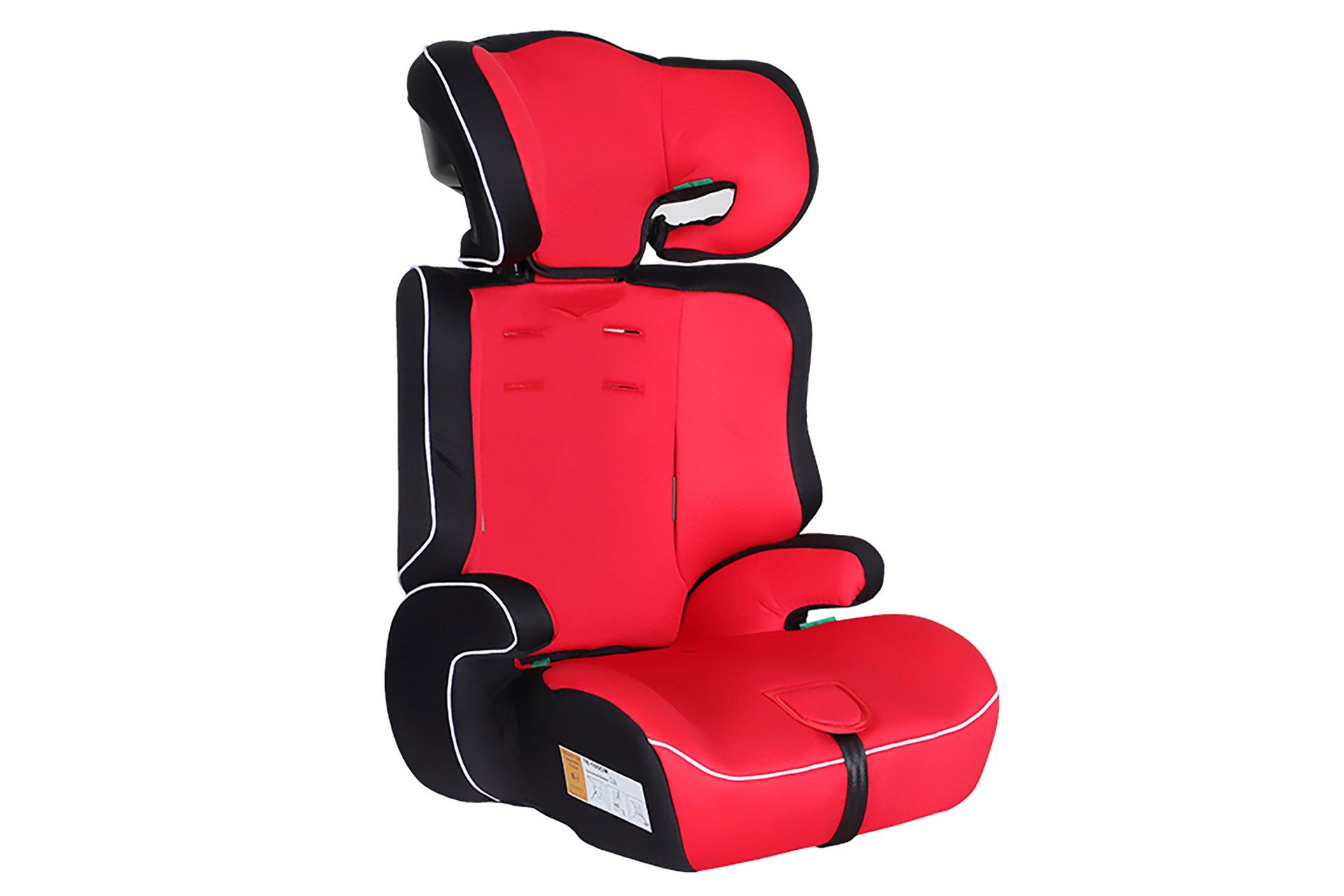 Kikid Bilsete Basic R129 76-105 cm - Svart/Oransje - Sport & fritid - Til barn - Bilseter & babysete