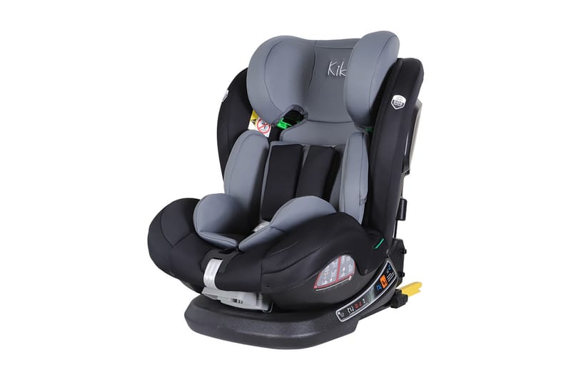 Kikid Bilsete Premium R129 40-150 cm - Grå - Sport & fritid - Til barn - Bilseter & babysete