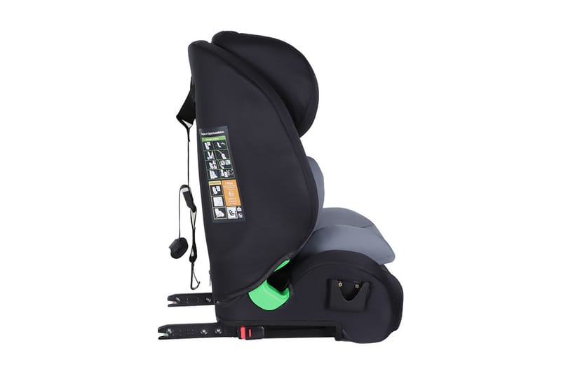 Kikid Bilsete Premium R129 76-150 cm - Grå - Sport & fritid - Til barn - Bilseter & babysete