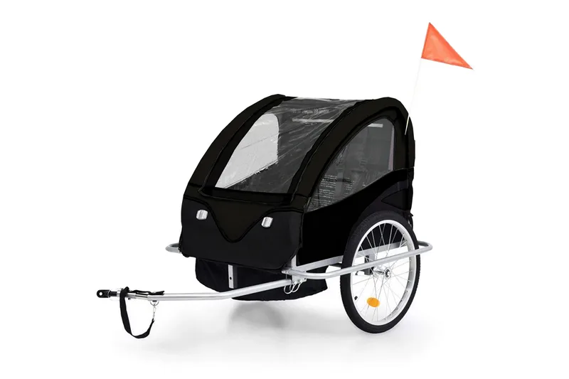 Sammenleggbar sykkelvogn/barnevogn 2-i-1, undefined