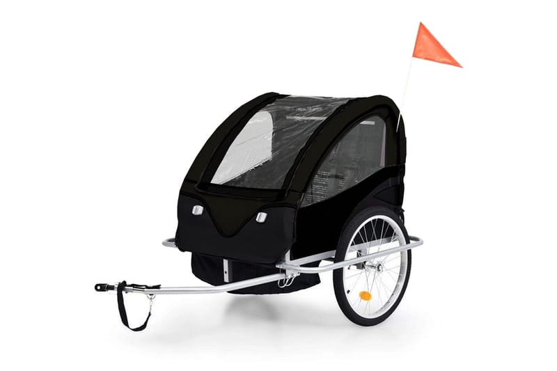 Sammenleggbar sykkelvogn/barnevogn 2-i-1, undefined