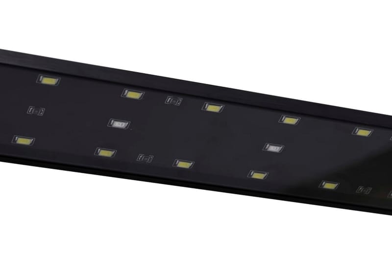 Akvarium LED-lys med klemme 35-55 cm blå & hvit - Sport & fritid - Til dyrene - Fisk & reptiler