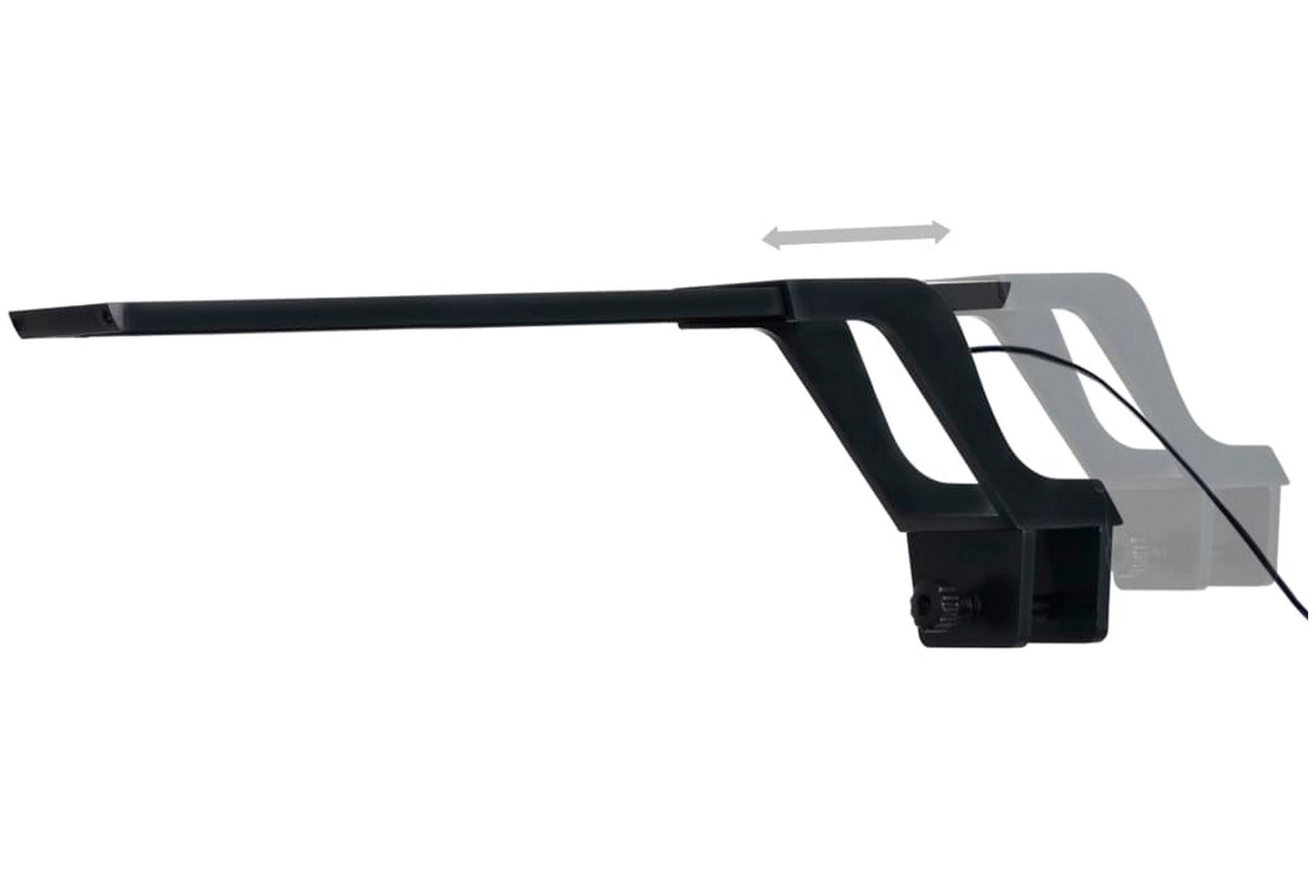 Akvarium LED-lys med klemme 35-55 cm blå & hvit - Sport & fritid - Til dyrene - Fisk & reptiler