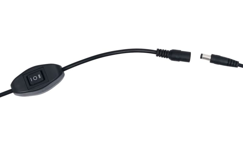 Akvarium LED-lys med klemmer 55-70 cm blå & hvit - Sport & fritid - Til dyrene - Fisk & reptiler