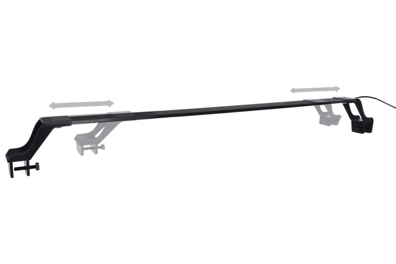 Akvarium LED-lys med klemmer 75-90 cm blå & hvit - Sport & fritid - Til dyrene - Fisk & reptiler