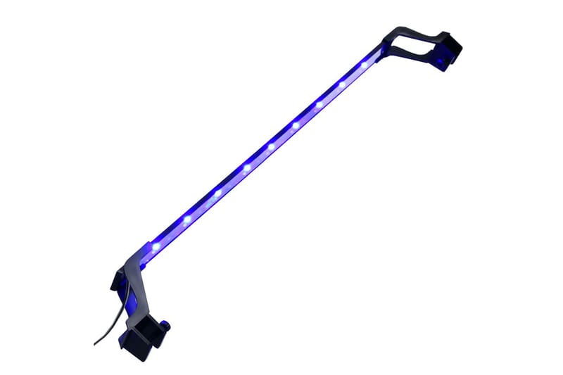 Akvarium LED-lys med klemmer 75-90 cm blå & hvit - Sport & fritid - Til dyrene - Fisk & reptiler