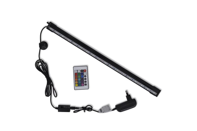 Boblelampe for akvarium RGB 48 cm - Sport & fritid - Til dyrene - Fisk & reptiler