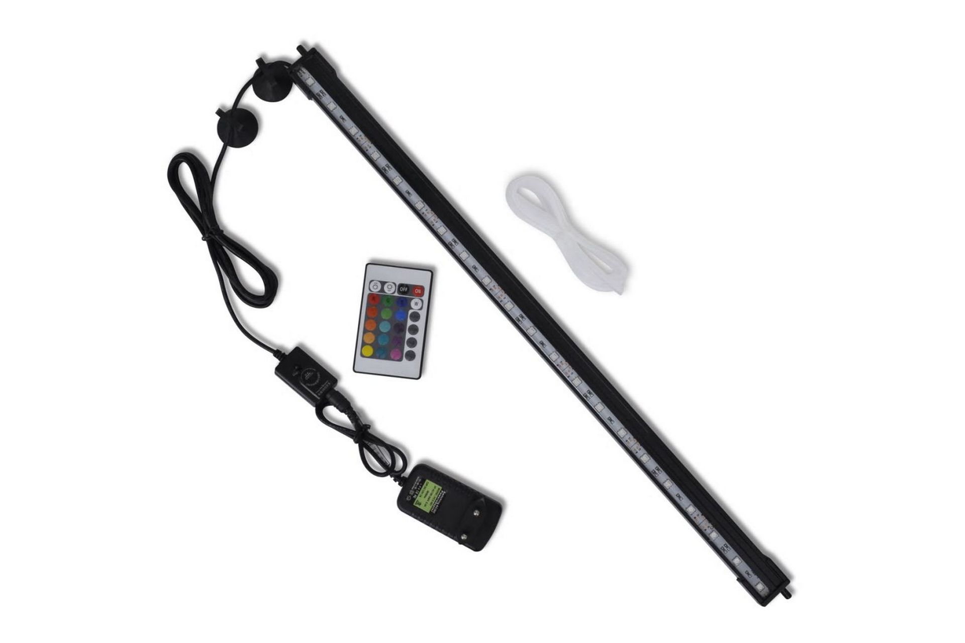 Boblelampe for akvarium RGB 56,5 cm - Sport & fritid - Til dyrene - Fisk & reptiler