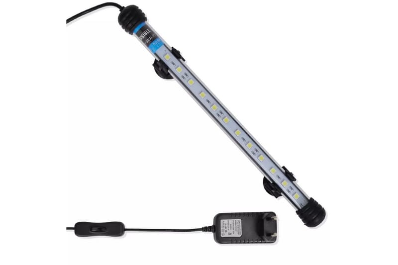LED-lampe for akvarium 28 cm hvit - Sport & fritid - Til dyrene - Fisk & reptiler