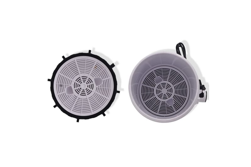 Filterpumpe for Intex Bestway basseng 185 W 4,4 m³/t - Hvit/Svart - Sport & fritid - Til dyrene - Fisk & reptiler