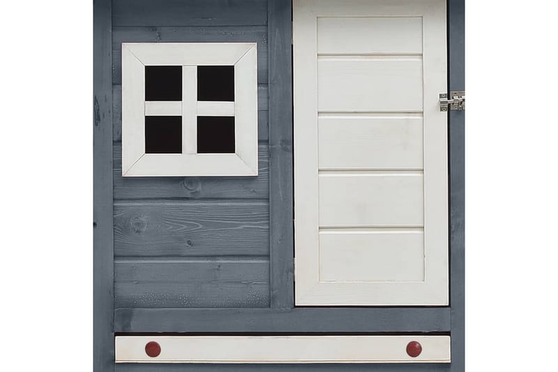 Kyllingbur grå 170x81x110 cm heltre furu og gran - Grå - Sport & fritid - Til dyrene - Fugl - Hønsehus