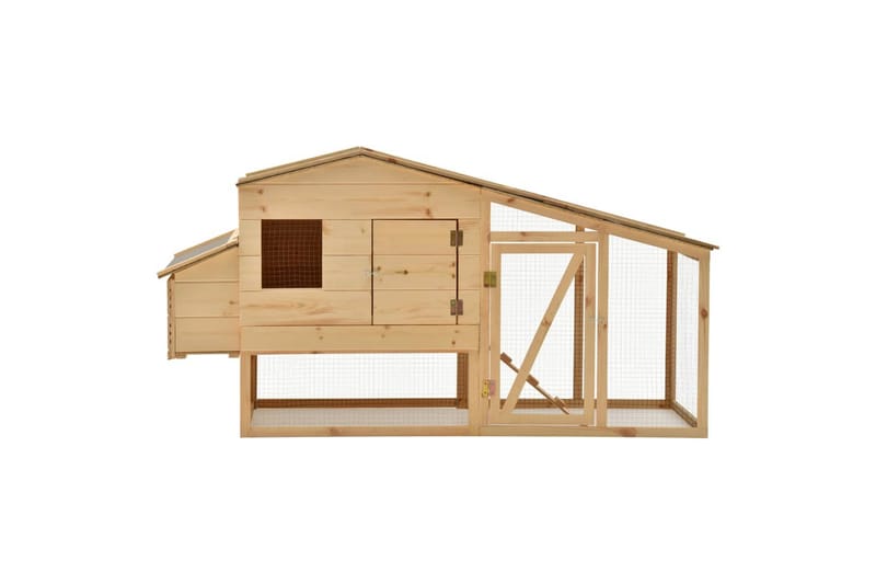 Kyllingbur heltre furu 178x67x92 cm - Sport & fritid - Til dyrene - Fugl - Hønsehus