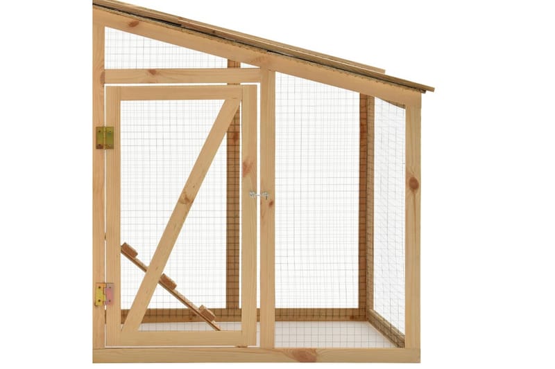 Kyllingbur heltre furu 178x67x92 cm - Sport & fritid - Til dyrene - Fugl - Hønsehus