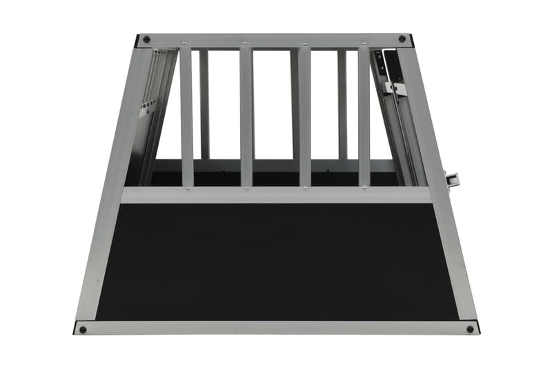 Hundebur med dobbel dør 89x69x50 cm - Sport & fritid - Til dyrene - For hund - Hundebur & bilbur hund