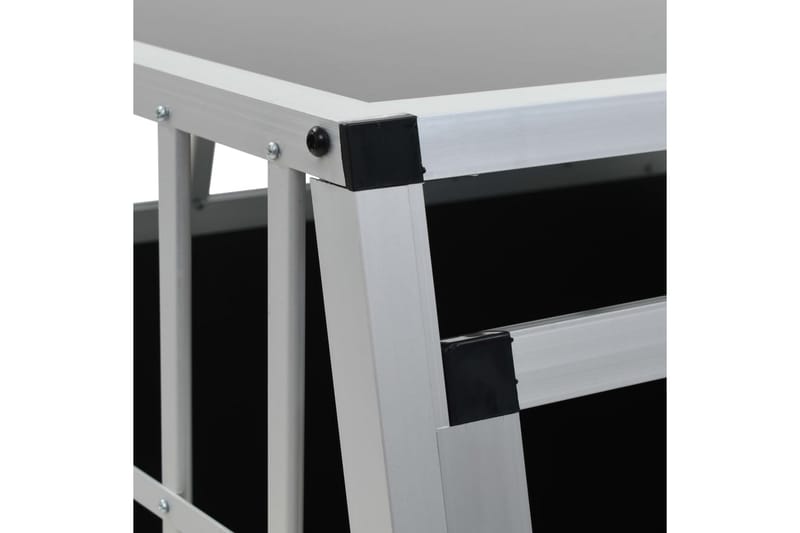Hundebur med dobbel dør 94x88x69 cm - Sport & fritid - Til dyrene - For hund - Hundebur & bilbur hund