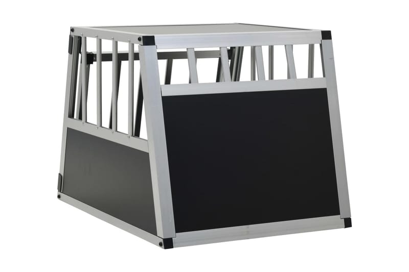 Hundebur med enkel dør 54x69x50 cm - Sport & fritid - Til dyrene - For hund - Hundebur & bilbur hund