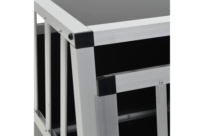 Hundebur med enkel dør 54x69x50 cm - Sport & fritid - Til dyrene - For hund - Hundebur & bilbur hund