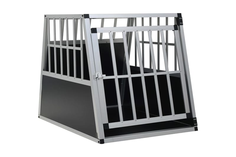 Hundebur med enkel dør 65x91x69,5 cm - Sport & fritid - Til dyrene - For hund - Hundebur & bilbur hund