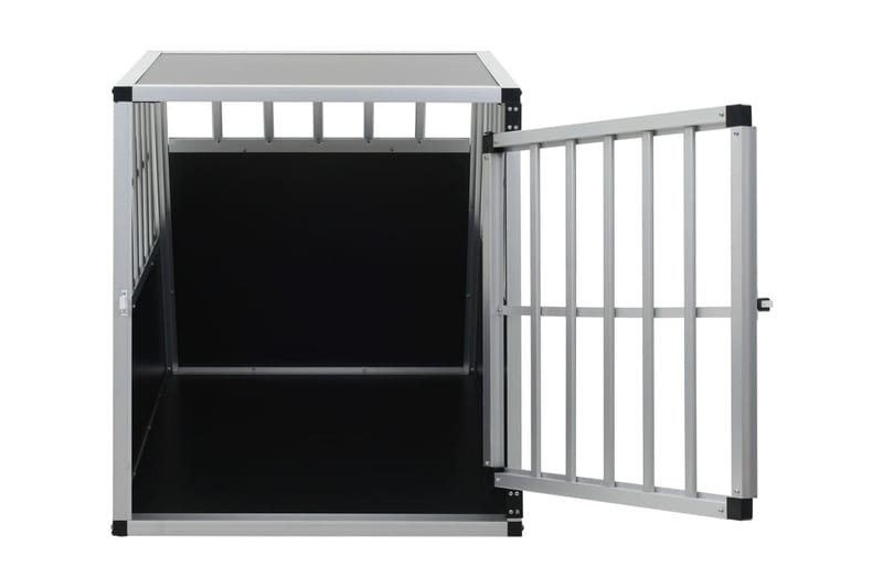 Hundebur med enkel dør 65x91x69,5 cm - Sport & fritid - Til dyrene - For hund - Hundebur & bilbur hund