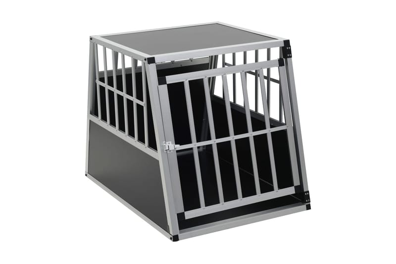 Hundebur med enkel dør 65x91x69,5 cm - Sport & fritid - Til dyrene - For hund - Hundebur & bilbur hund