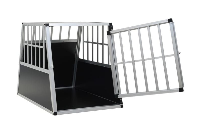 Hundebur med enkel dør 65x91x69,5 cm - Sport & fritid - Til dyrene - For hund - Hundebur & bilbur hund