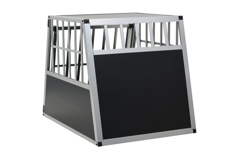 Hundebur med enkel dør 65x91x69,5 cm - Sport & fritid - Til dyrene - For hund - Hundebur & bilbur hund