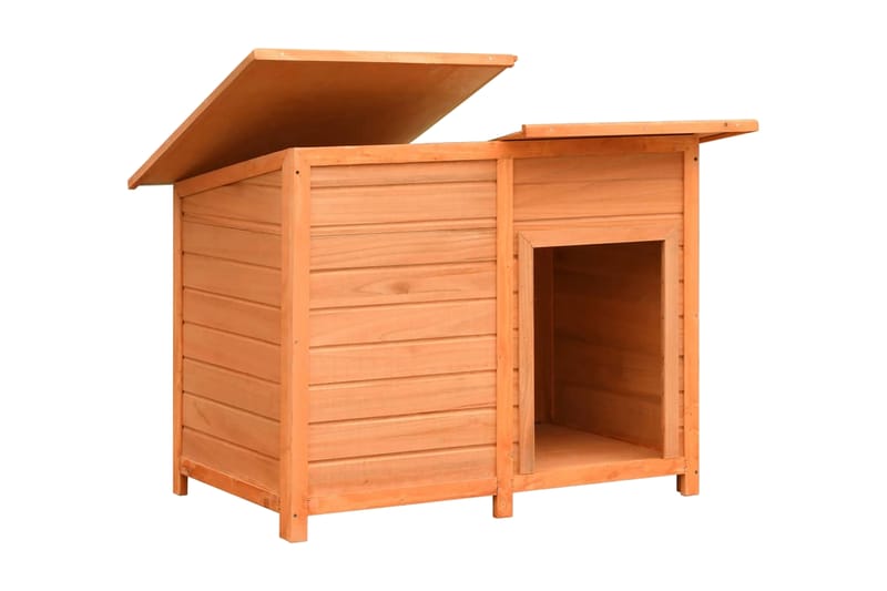 Hundehus heltre furu & gran 120x77x86 cm - Sport & fritid - Til dyrene - For hund - Hundebur & bilbur hund