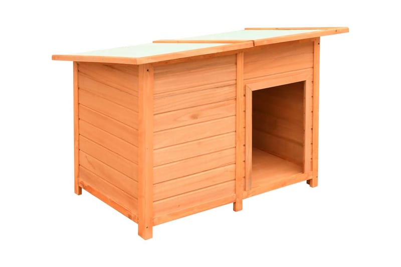 Hundehus heltre furu & gran 120x77x86 cm - Sport & fritid - Til dyrene - For hund - Hundebur & bilbur hund